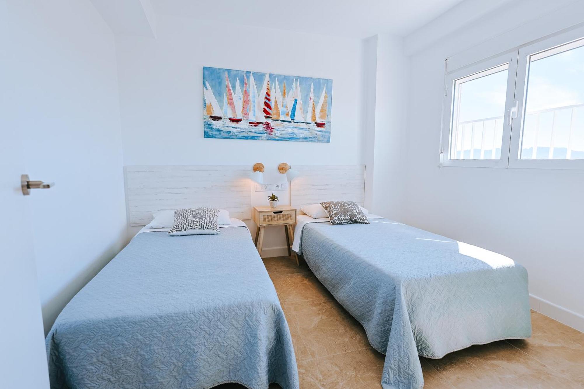 Apartamento Premium Con 5 Piscinas Barbacoa Tenis Frontenis Mareny Blau Eksteriør bilde