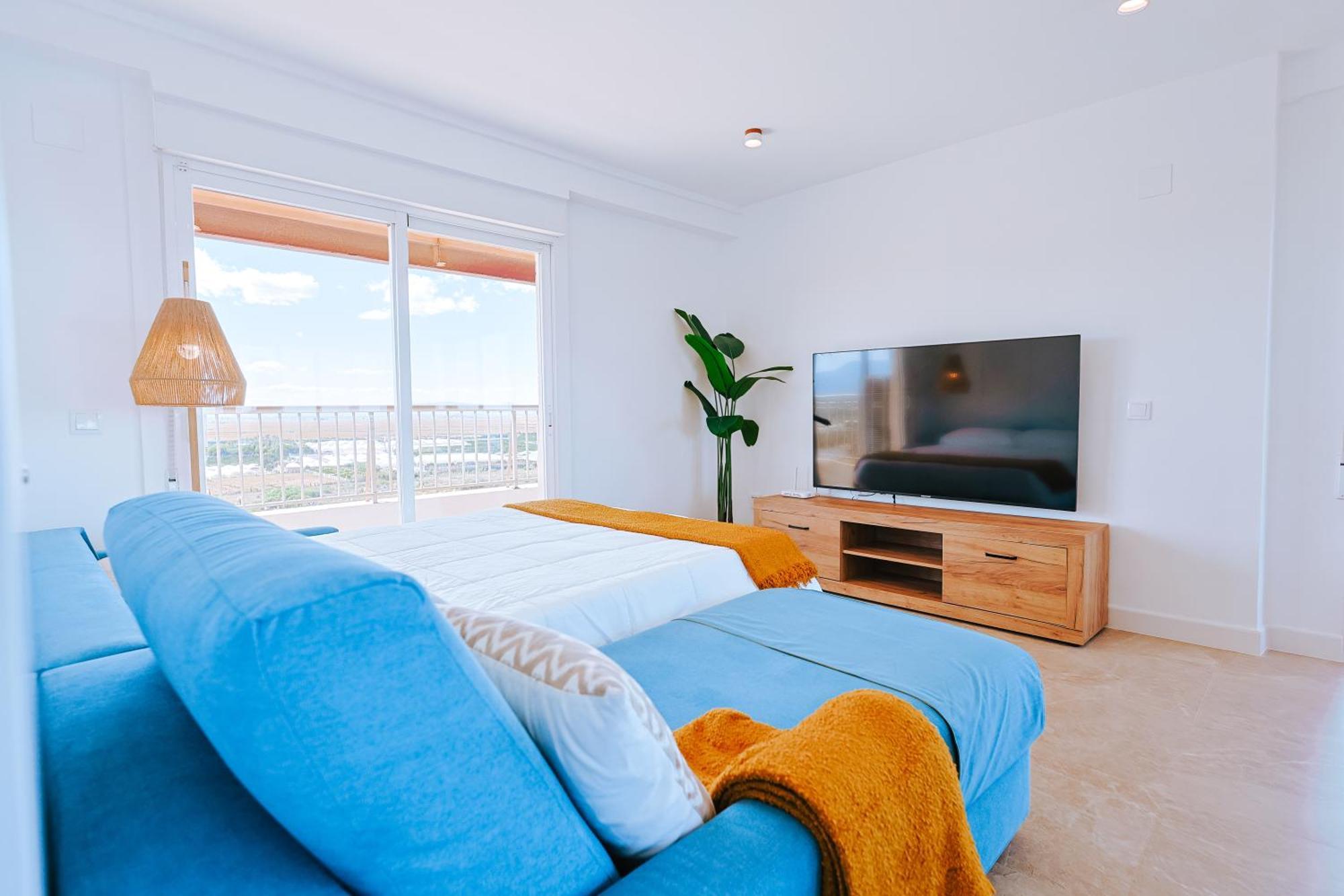 Apartamento Premium Con 5 Piscinas Barbacoa Tenis Frontenis Mareny Blau Eksteriør bilde
