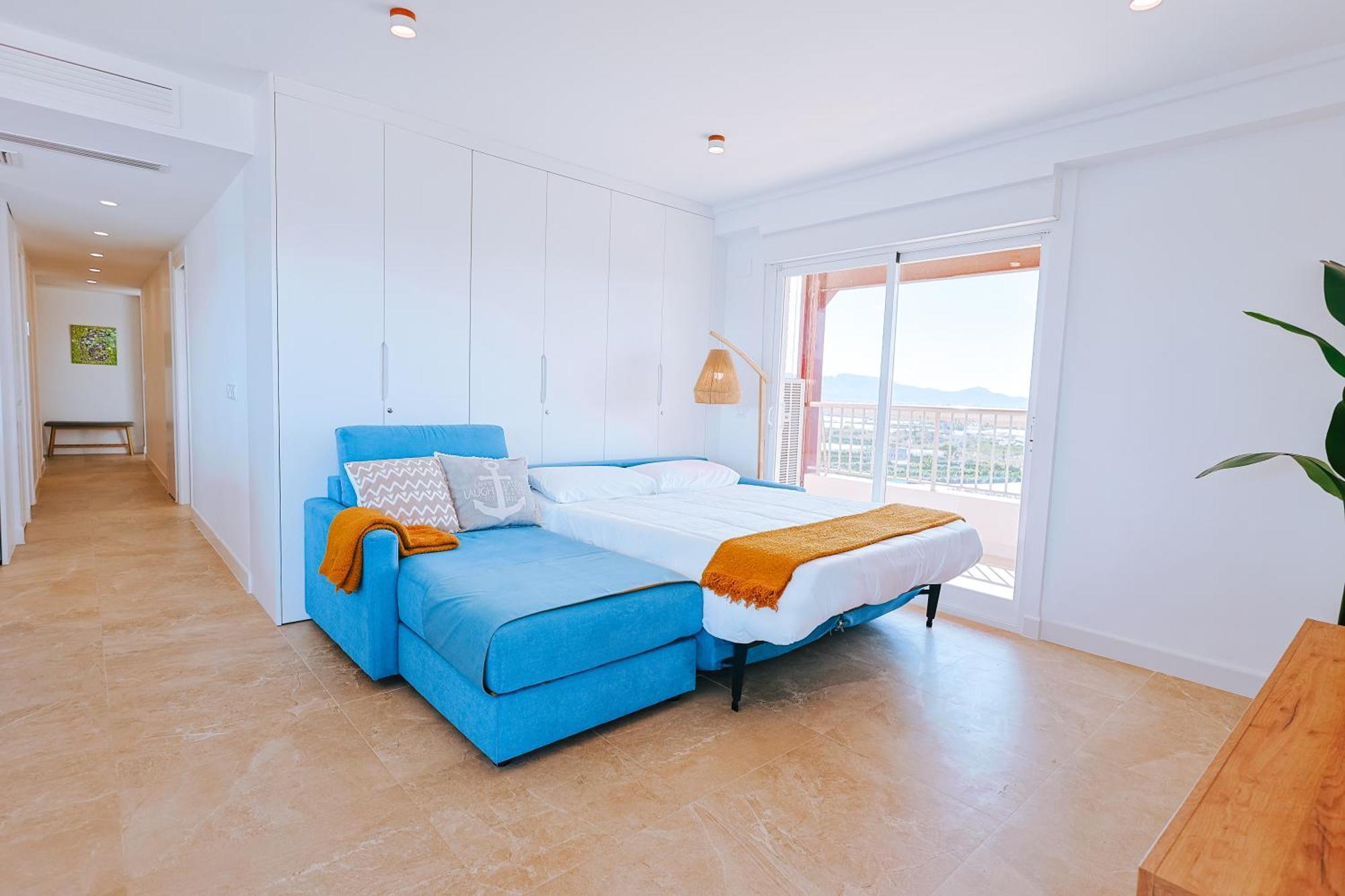 Apartamento Premium Con 5 Piscinas Barbacoa Tenis Frontenis Mareny Blau Eksteriør bilde
